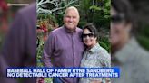 Chicago Cubs Hall of Famer Ryne Sandberg says he has 'no detection of cancer'