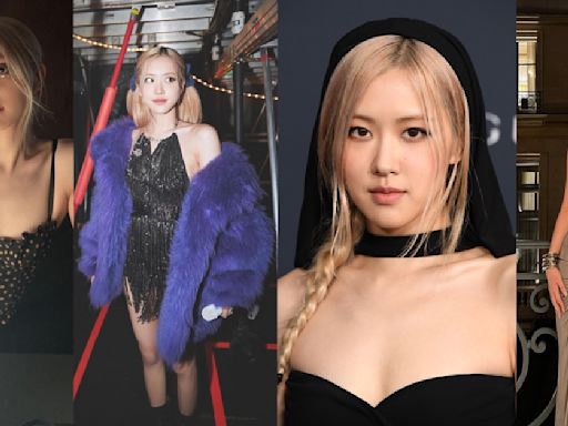 Style File：Blackpink Rosé 從澳洲野玫瑰到人間「YSL」的風格蛻變