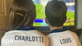 William and Kate share photo of Charlotte and Louis watching final