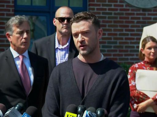 Justin Timberlake pleads guilty to lesser charge after Long Island DWI arrest, admits "mistake"