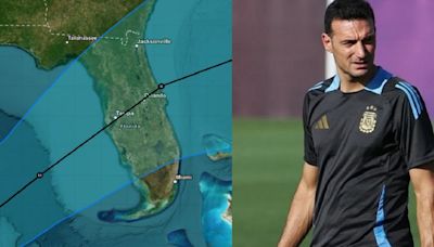 Preocupación en Miami por el huracán Milton: ¿peligra el viaje de la Selección Argentina? - Diario Río Negro