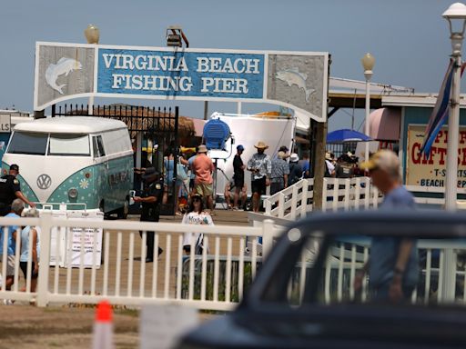 Virginia Beach Fishing Pier turned into a set for Pharrell’s new movie