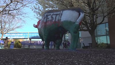 Protests held, arrests made at University at Buffalo over war in Gaza