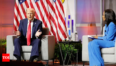 'You don't even say hello...disgraceful': Donald Trump slams Black journalist at Chicago convention. Watch - Times of India