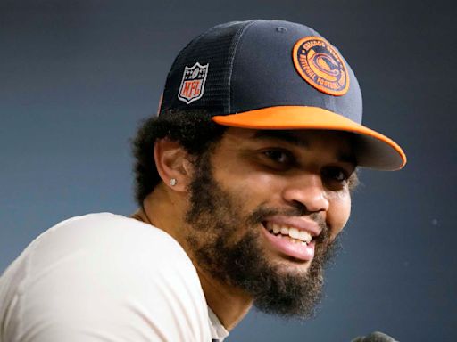 Caleb Williams is ready for the spotlight as the Chicago Bears open training camp