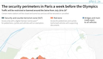Locked-down Paris nervously awaits Olympics opening ceremony