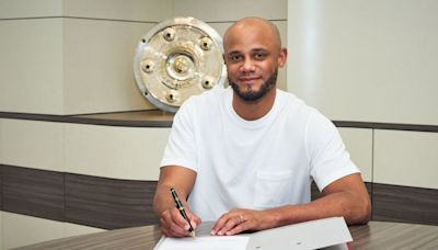 Vincent Kompany officially joins Bayern Munich as new manager