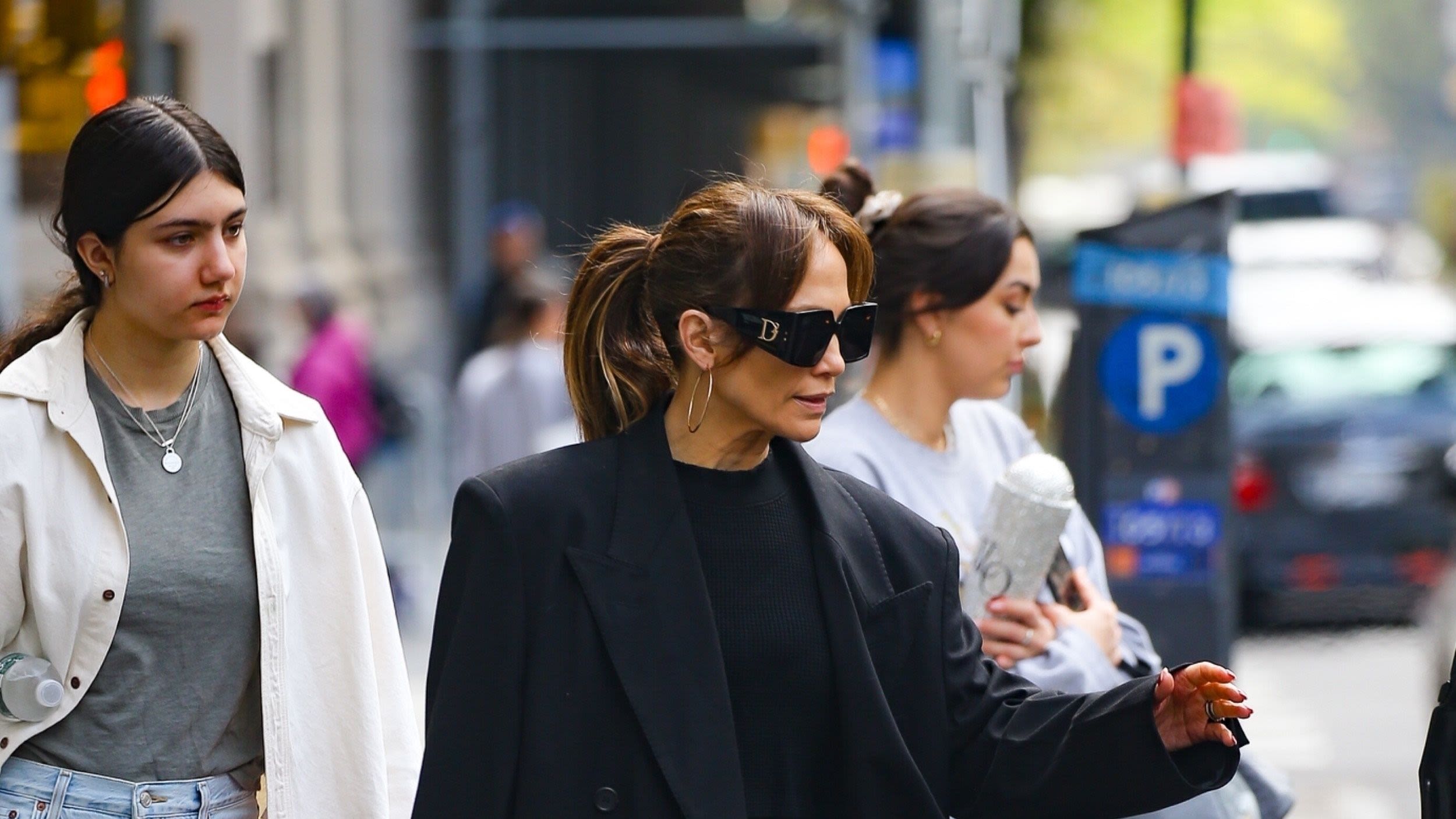 J.Lo’s New York Off-Duty Look Includes Sky-High Platform Sneakers