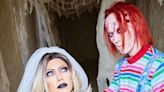 Kourtney Kardashian Dresses as Chucky's Bride for Halloween Just Months After Wedding to Travis Barker