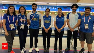 Indian shooters take aim in Paris to end 12-year Olympic medal drought | Paris Olympics 2024 News - Times of India