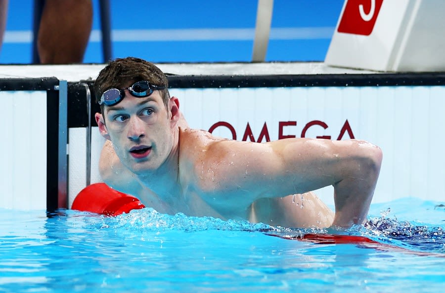 Former Buckeye Hunter Armstrong does not make 100m backstroke final at Paris Olympics