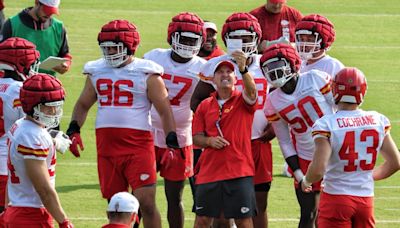 BLOG: Chiefs put on the pads for first time at 2024 training camp