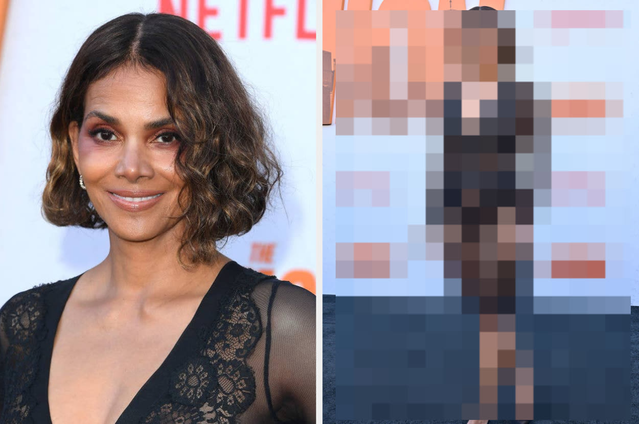 Halle Berry Wore A Very Revealing Sheer Black Minidress, And She's Proud Of It: "Because I Can, Goddamn"