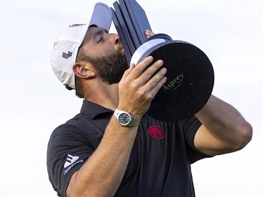 Jon Rahm wins LIV Golf UK for his 1st victory on the Saudi-funded tour