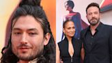 Ezra Miller made a rare appearance at 'The Flash' premiere alongside stars including Jennifer Lopez, Ben Affleck, and more. Here are 17 photos from the red carpet.