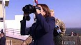 Vice President Kamala Harris visits the Demilitarized Zone on the border of North and South Korea.
