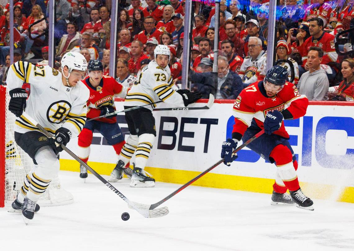 Stanley Cup playoffs Round 2, Game 5: Boston Bruins 2, Florida Panthers 1