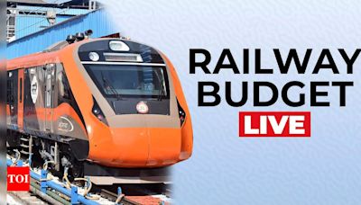 Railway Budget 2024 Live Updates: New Vande Bharat sleeper, Amrit Bharat trains likely; focus on safety with Kavach rollout - Times of India