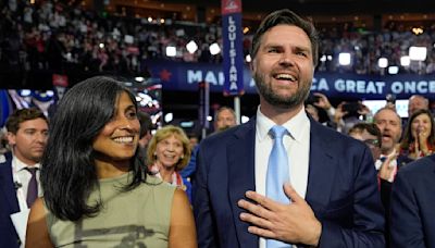 Quién es Usha Vance, la esposa india de JD Vance, el "heredero de MAGA" y candidato a vicepresidente de Donald Trump