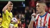 Los gigantes Sorloth y Dovbyk son los dos goleadores inesperados en España y Simeone los quiere sí o sí para Atlético de Madrid