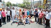 Jalandhar residents protest dirty water supply, overflowing sewage