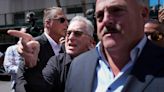 Robert De Niro spars with MAGA loyalists outside Trump criminal trial