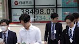 Stock market today: Asian shares track Wall Street slump triggered by strong US spending data