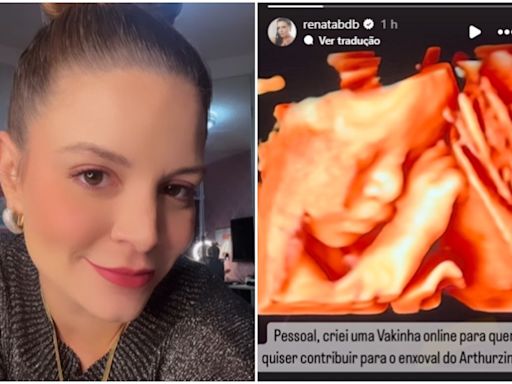 Atriz de 'Chiquititas' faz vaquinha online para montar enxoval do bebê após briga com ex