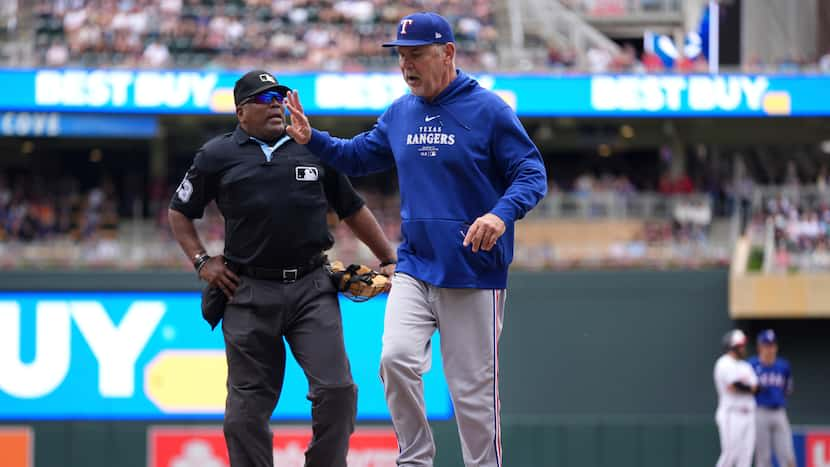 Texas Rangers manager Bruce Bochy on blown foul-tip call, ejection: ‘That’s a shame’