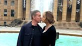 Sylvester Stallone Kisses Wife Jennifer Flavin Near Iconic ‘Rocky’ Steps at Philadelphia Museum of Art