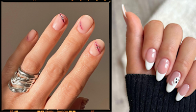 Non-cheesy Halloween nail art ideas to screenshot now