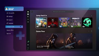 Xbox App Preview for Windows gets new 'Jump Back In' section for Compact Mode