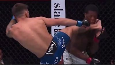 Esteban Ribovics y un tremendo KO a los 37 segundos en la UFC