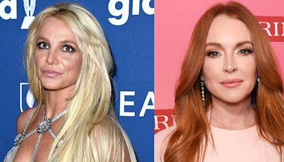 Britney Spears Reportedly Jealous Over Lindsay Lohan's Return to Fame