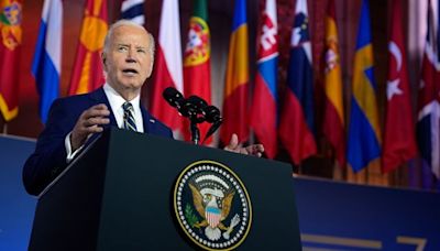 Joe Biden pledges air defence systems and insists 'Ukraine can and will stop Putin'