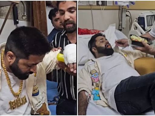 Tehelka AKA Sunny Arya Shares Health Update After Getting A Major Hand Burn: 'Bhot Buri Halat Hai' - Watch