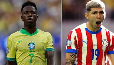 Dónde ver Brasil vs Paraguay HOY: canal tv online del partido por fecha 2 del Grupo D de la Copa América 2024