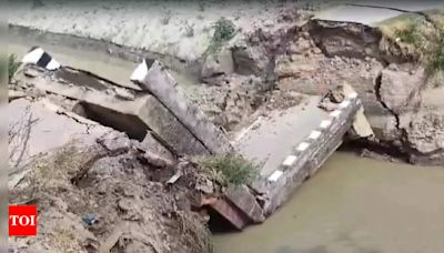 Bridge collapses in Bihar again, fifth in nine days | Patna News - Times of India