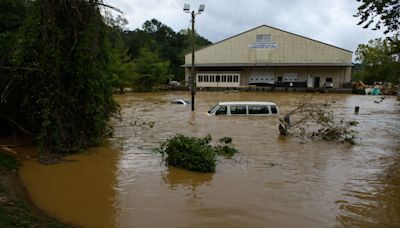 Hurricane Helene Destroys Asheville River Arts District