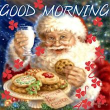 Good Morning Christmas Quote With Santa Pictures, Photos, and Images ...