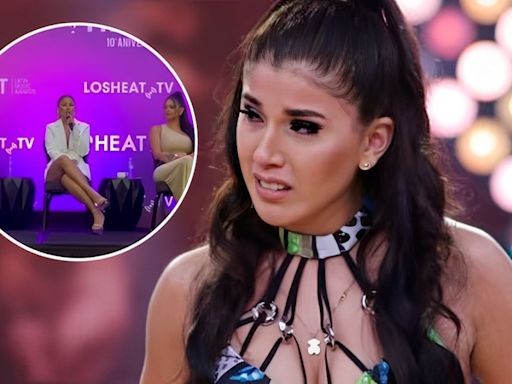 Yahaira rompe en llanto en los Premios Heat: "La fama me llegó de porrazo, cometí errores"