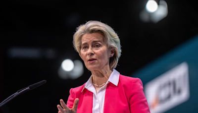 Von der Leyen warns of risk to democracy from attacks on politicians