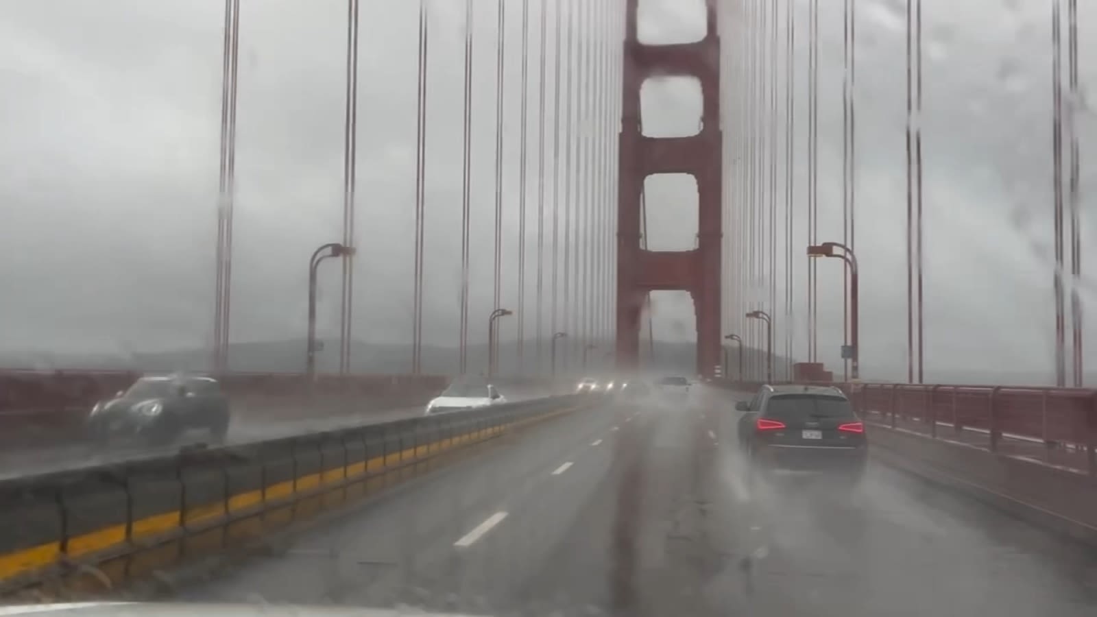 'It's pouring': Stormy Saturday cancels multiple events across Bay Area