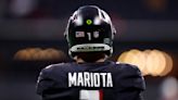 Examining Falcons QB Marcus Mariota’s Week 8 passing chart