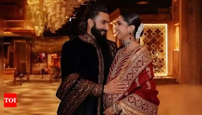 Parents-to-be Deepika Padukone and Ranveer Singh’s candid moment from the Anant Ambani-Radhika Merchant wedding will melt your heart - See photo | - Times of India