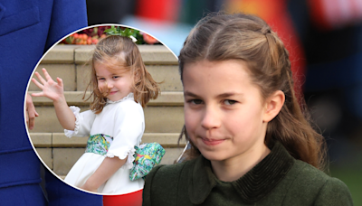 Princess Charlotte's "royal pro" moment caught on camera