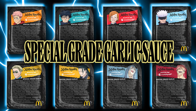 McDonald’s launches new garlic sauce in partnership with popular anime