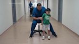 Palestinian children injured in Gaza war and their families try to adapt to life in UAE