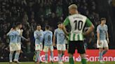 3-4. El Celta respira con doblete de Veiga y aleja al Betis de la 'Champions'