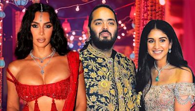 ¿Cuánto costaron los 'looks' de los famosos en la boda millonaria en la India? Kim Kardashian y más